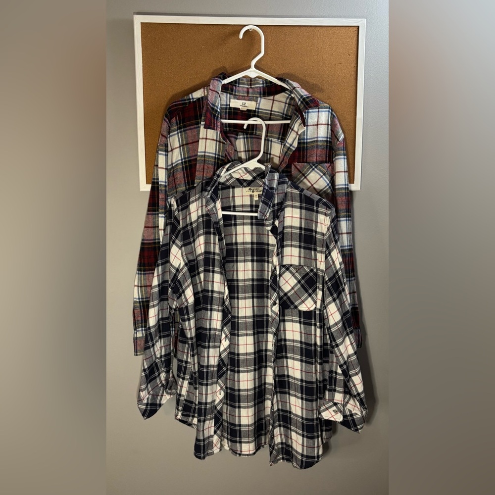 🔆BUNDLE: 2 Flannels